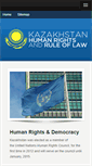 Mobile Screenshot of kazakhstanhumanrights.com